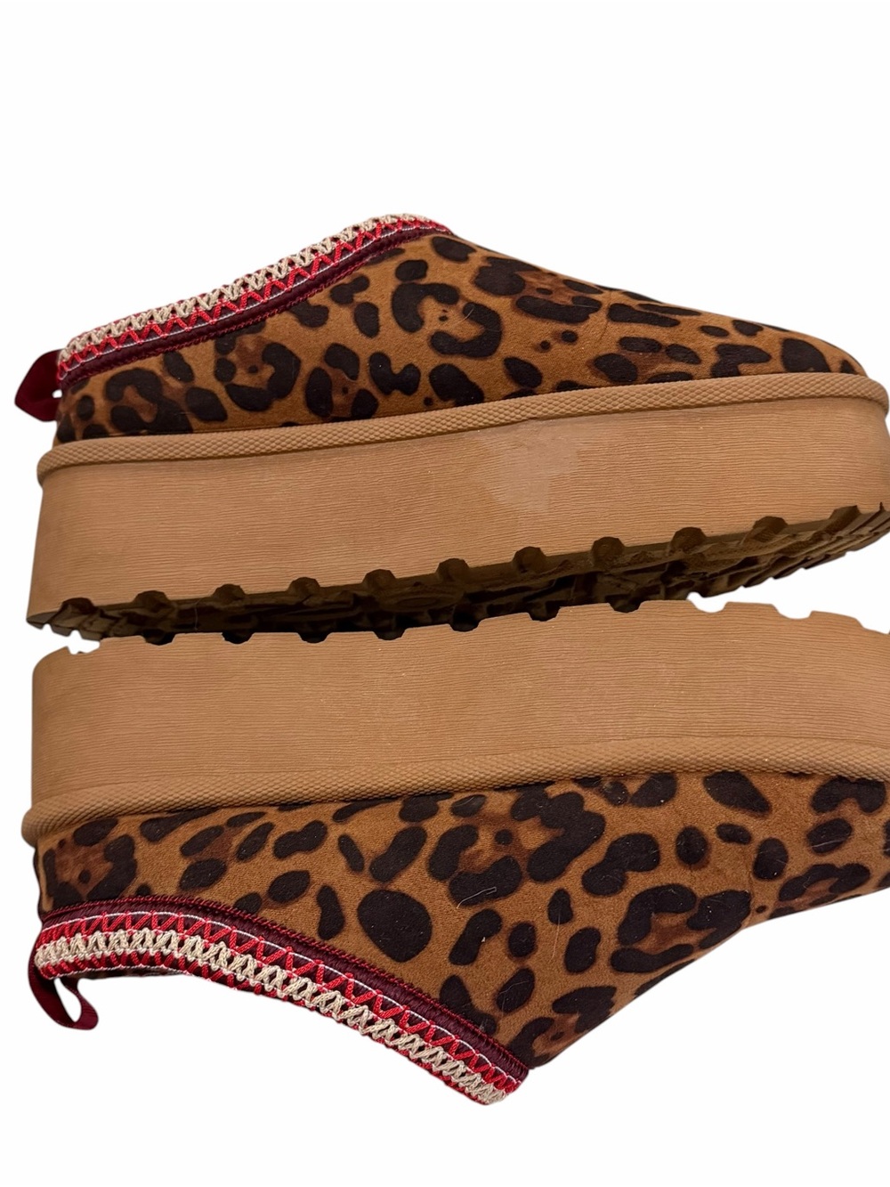 Nanette Lepore Women’s 9.5 Leopard Print Slip On Platform Clog Slipper Shoe S5 - Picture 6 of 8